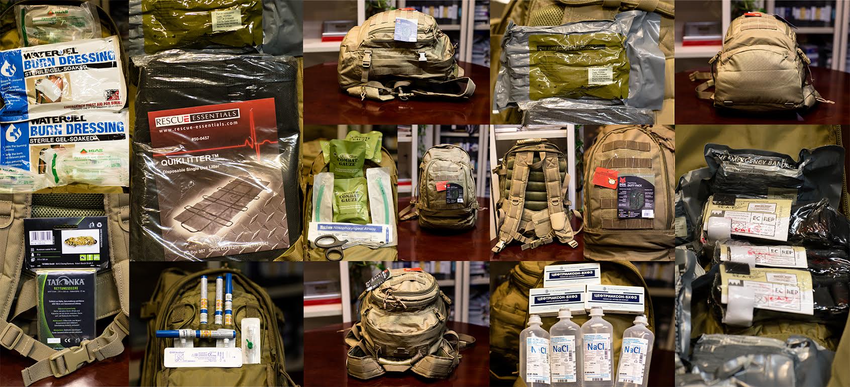 Содержимое рюкзака ТИП-1 для военных врачей от Медсанбата
