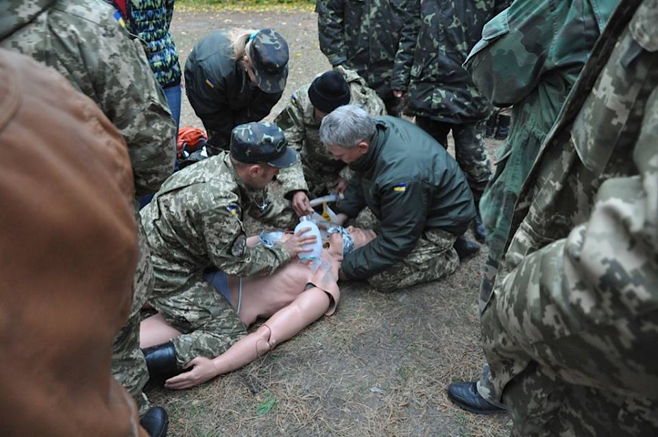 200 военных врачей прошли в Киеве тренинг по стандартам НАТО
